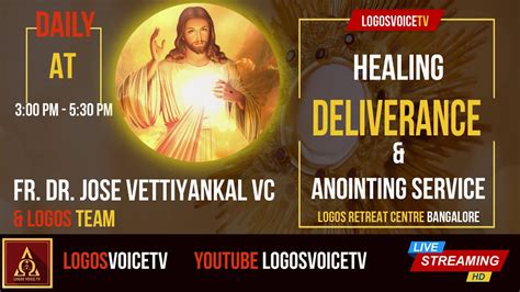 logos voice tv live adoration today